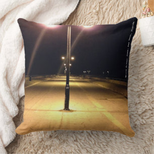 White Street Pier, Key West Throw Pillow