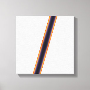 White Stripes Canvas Print