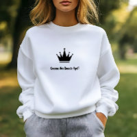 White Style Minimalist Queen Are Born in April