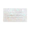 White Subtle Glitter Bokeh Business Card