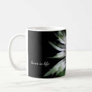 White Summer Flower Coffee Mug