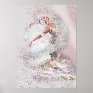White Swan and Friend Poster