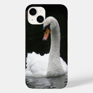 White Swan Case-Mate iPhone 14 Case