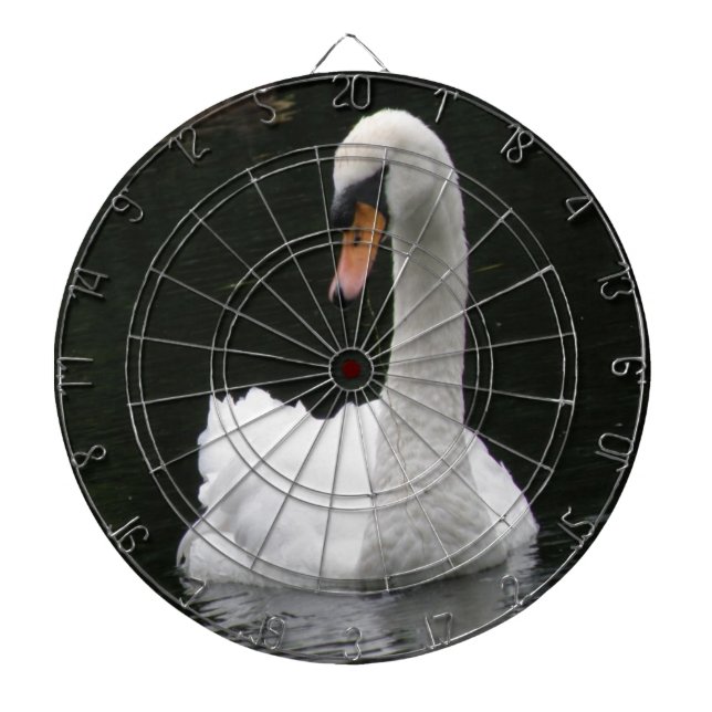 White Swan Dart Board (Front)