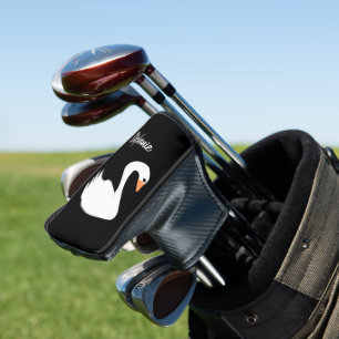 White Swan Design Golf Head Cover