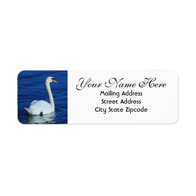 White Swan Return Address (Front)
