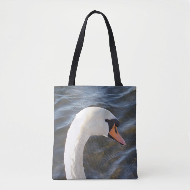 White Swan Tote Bag (Front)