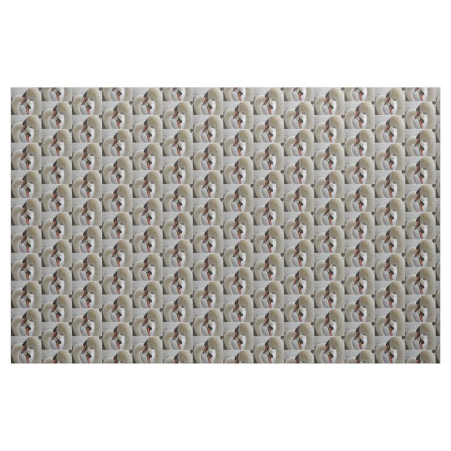 White Swans Fabric (Yard)
