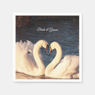 White Swans Napkins