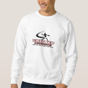 white sweatshirt