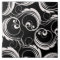White Swirls on Black