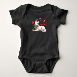 White Swiss Shepherd Gift Baby Bodysuit