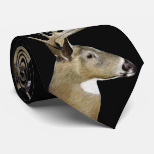 White Tail Buck Tie