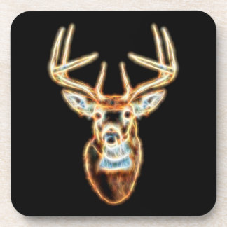 White tail Deer Head Energy Spirit Coaster