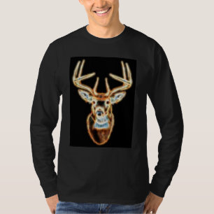 White tail Deer Head Energy Spirit T-Shirt
