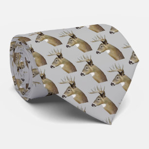 White Tail Deer Tie