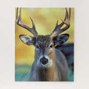 White-Tailed Deer   Autumn Jigsaw Puzzle