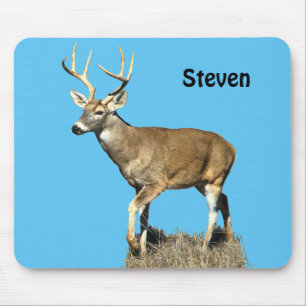 White Tailed Deer Buck Mouse Pad