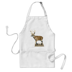 White Tailed Deer Buck Standard Apron