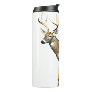 White Tailed Deer Buck Thermal Tumbler