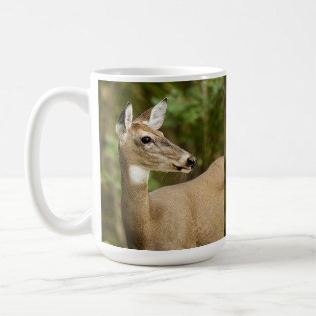 White Tailed Deer Coffee Mug (Left)