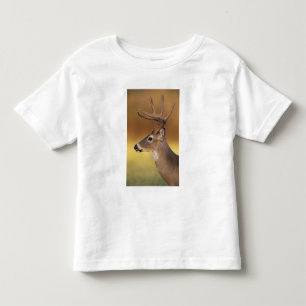 White-tailed Deer, Odocoileus virginianus, Toddler T-shirt