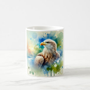 White tailed eagle 221024AREF130 - Watercolor Coffee Mug