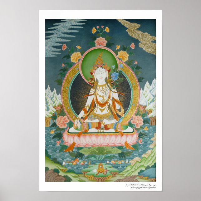 White Tara Poster (Front)