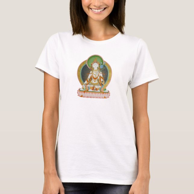White Tara T-Shirt (Front)