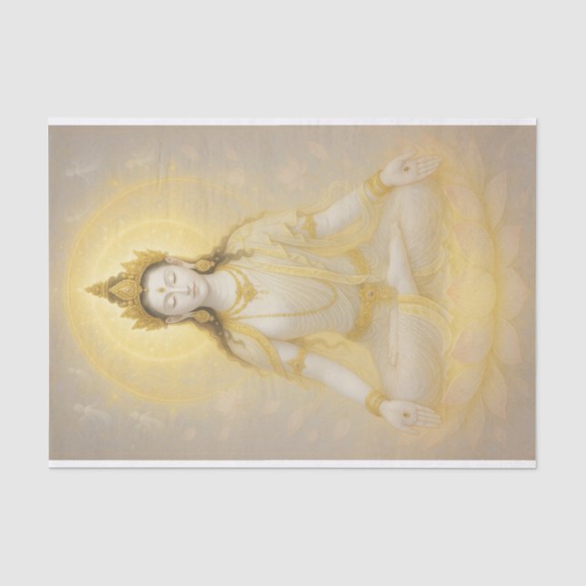 White Tara Tissue Paper (Front)