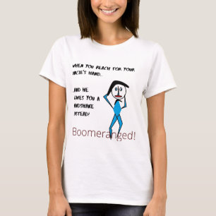 White Tee Uncle Handshake Boomeranged