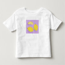 White Tee with Lemons 