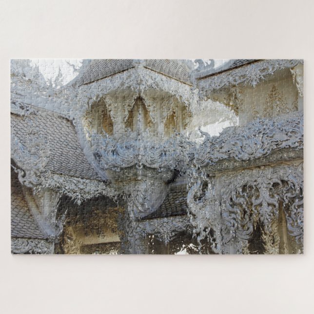 white temple puzzle (Horizontal)