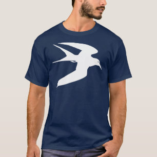 White Tern Bird In Flight T-Shirt