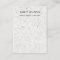 WHITE TERRAZZO TEXTURE KRAFT EARRING DISPLAY LOGO