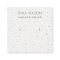 WHITE TERRAZZO TEXTURE STUD EARRING DISPLAY LOGO
