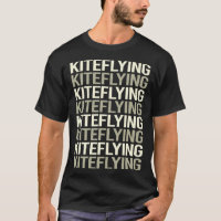 White Text Kite Flying