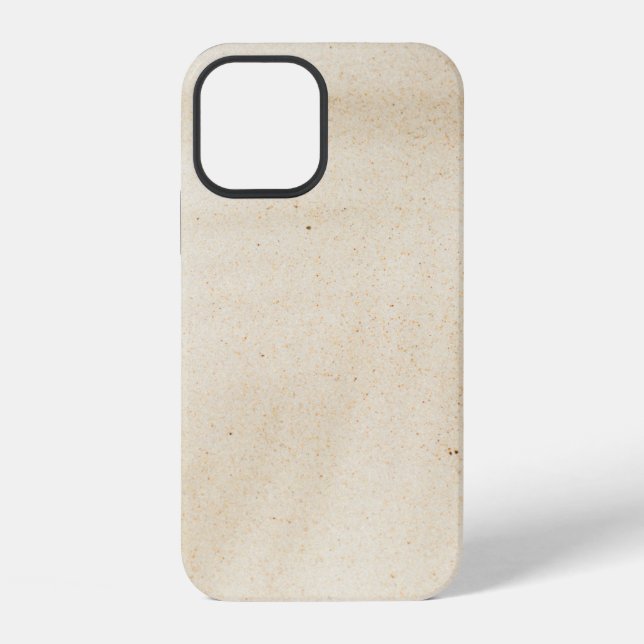 White textile with black shadow iPhone case (Back)