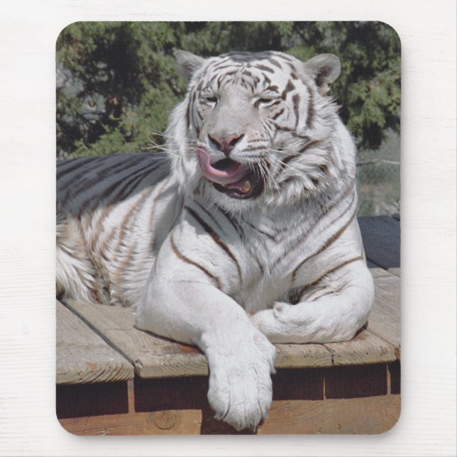 White Tiger 10 Mousepad (Front)
