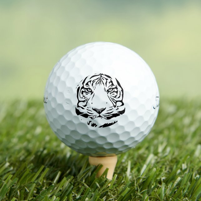 White Tiger 12 pack Titleist 2023 Golf Balls  (Insitu Tee)
