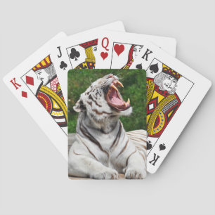 White Tiger, Bengal Tiger Playing Cards
