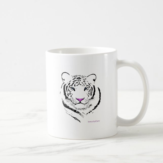 White tiger coffee mug (Right)