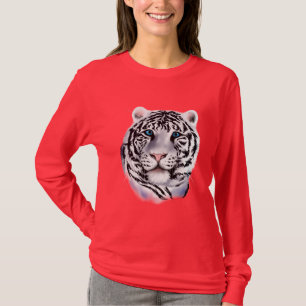 White Tiger Face Shirt