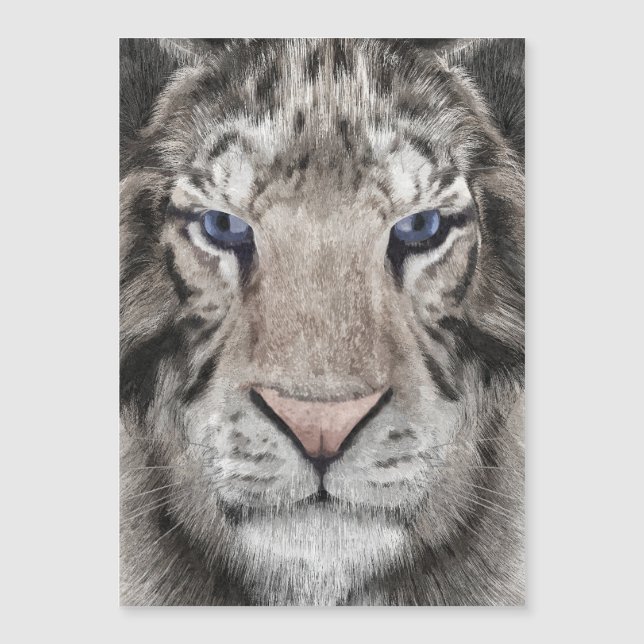 White Tiger Head  (Front)