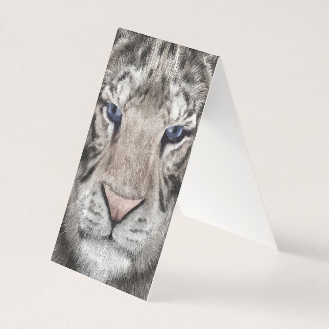 White Tiger Head  (Front)