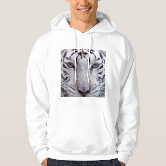 White Tiger Hoodie (Front)