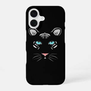 White Tiger iPhone 16 Case