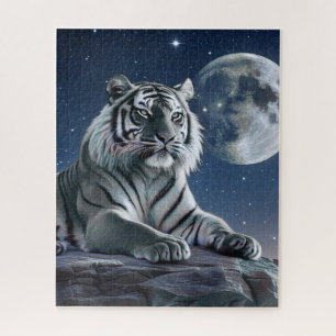 White tiger jigsaw puzzle