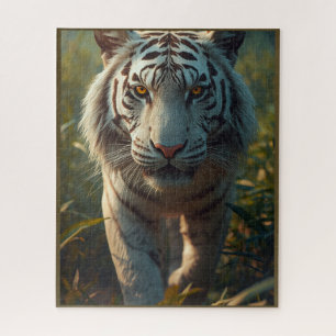 White tiger jigsaw puzzle