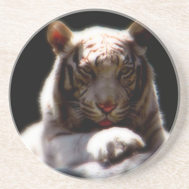 White Tiger Mirage Coaster (Front)